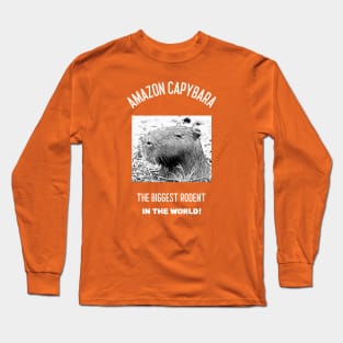 Amazon Capybara Long Sleeve T-Shirt